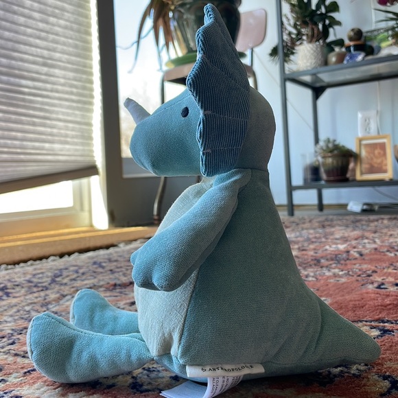 Anthropologie Triceratops Plushie - Picture 4 of 6